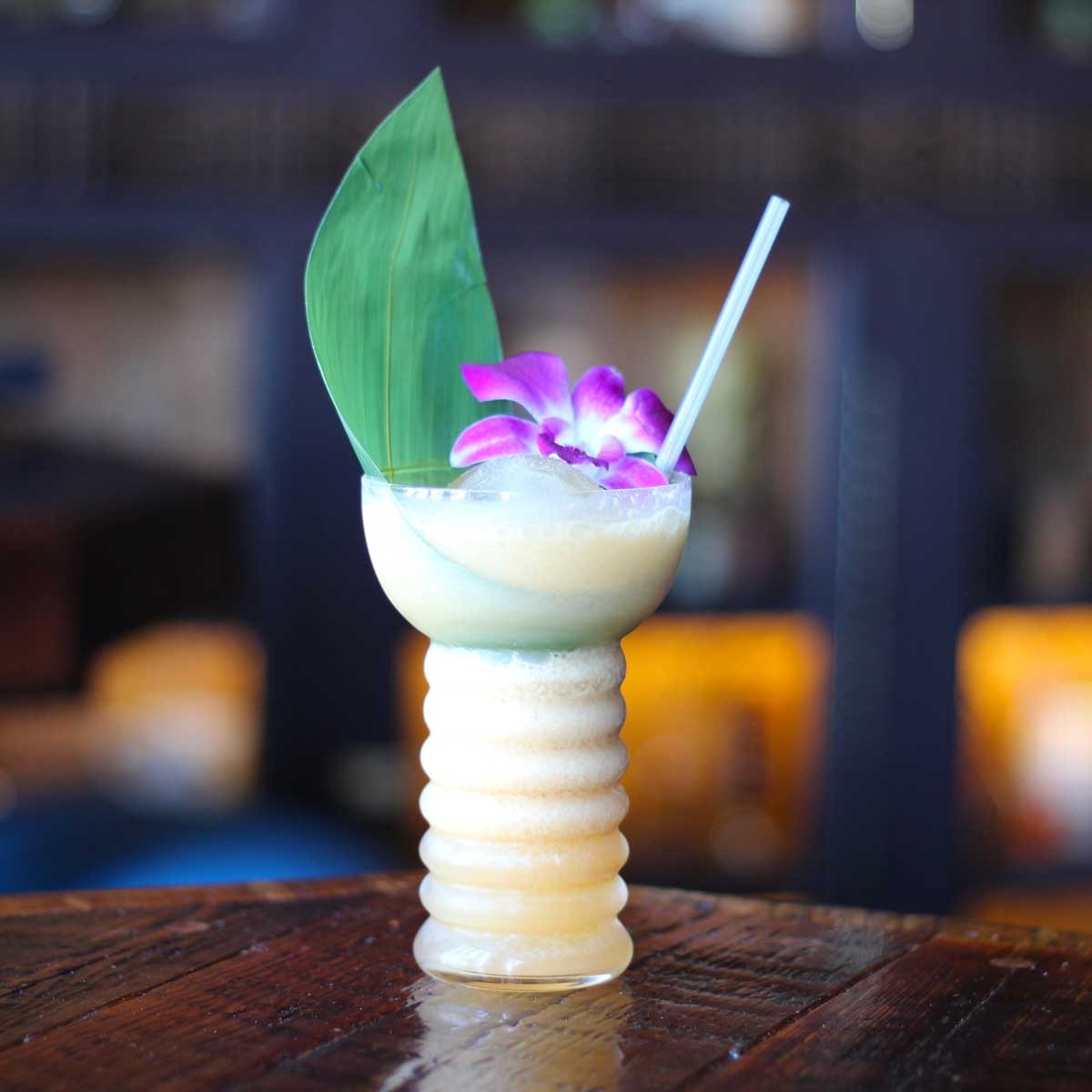 Pearl Diver cocktailglas tiki sfeer