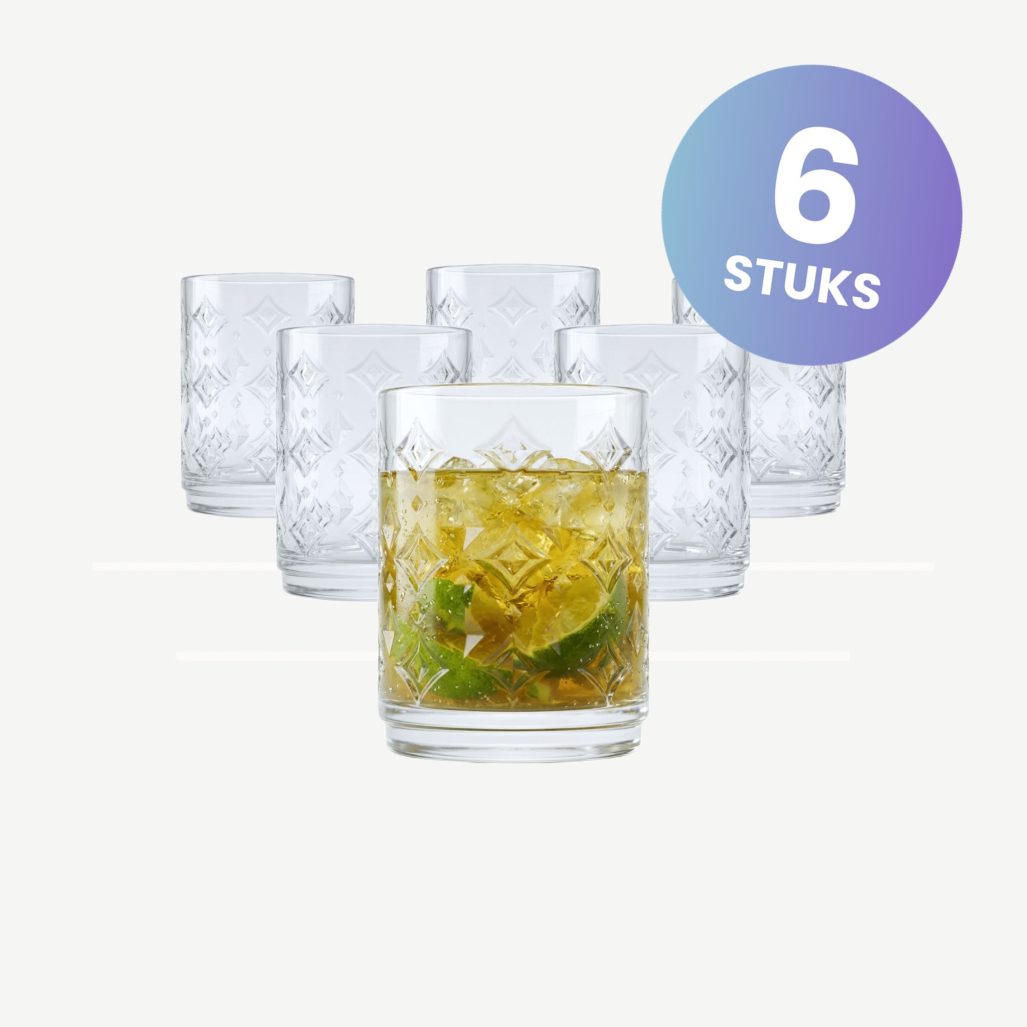 RCR Circus Tumbler 30 cl - set van 6 glazen