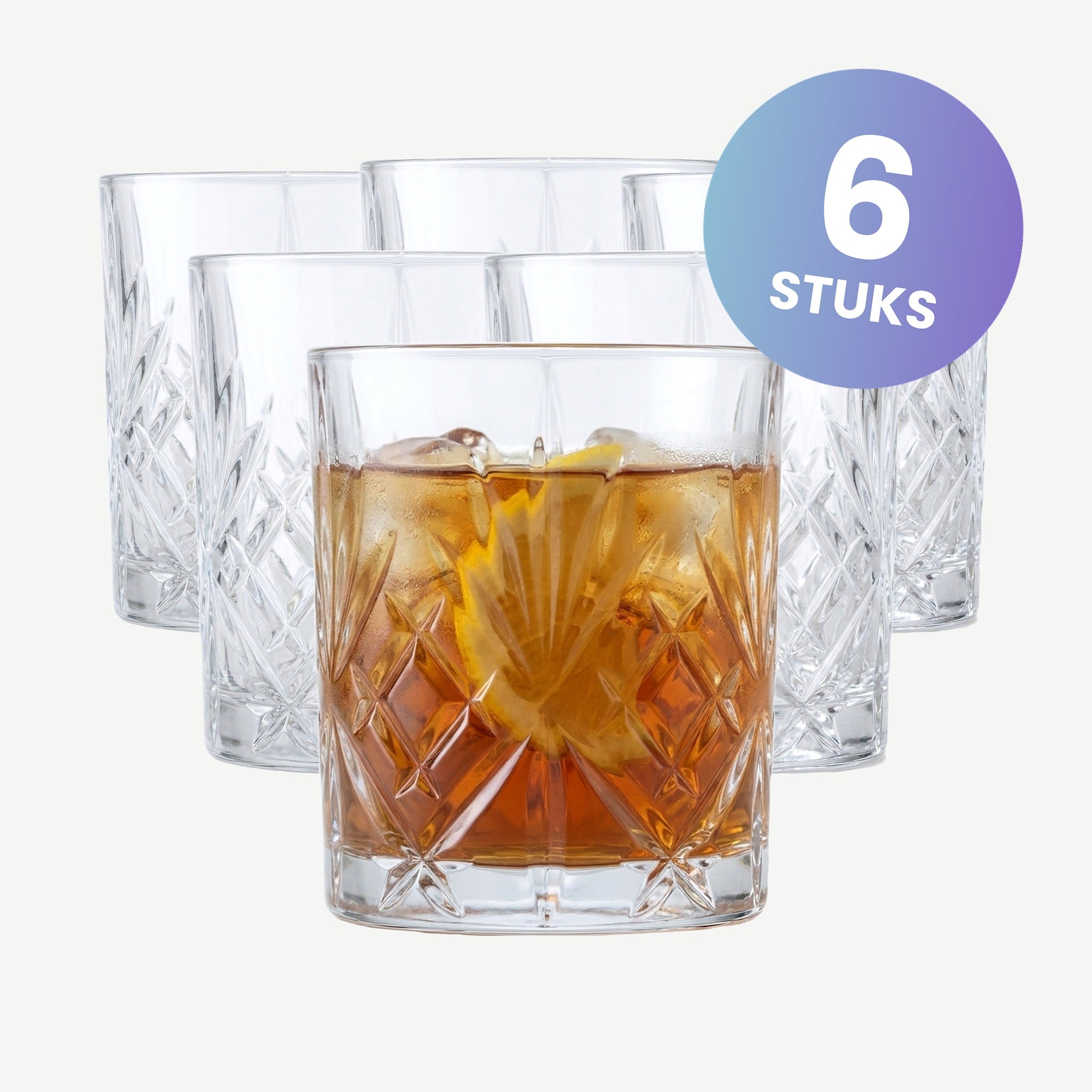 RCR Melodia Tumbler 24 Cl - set van 6 glazen