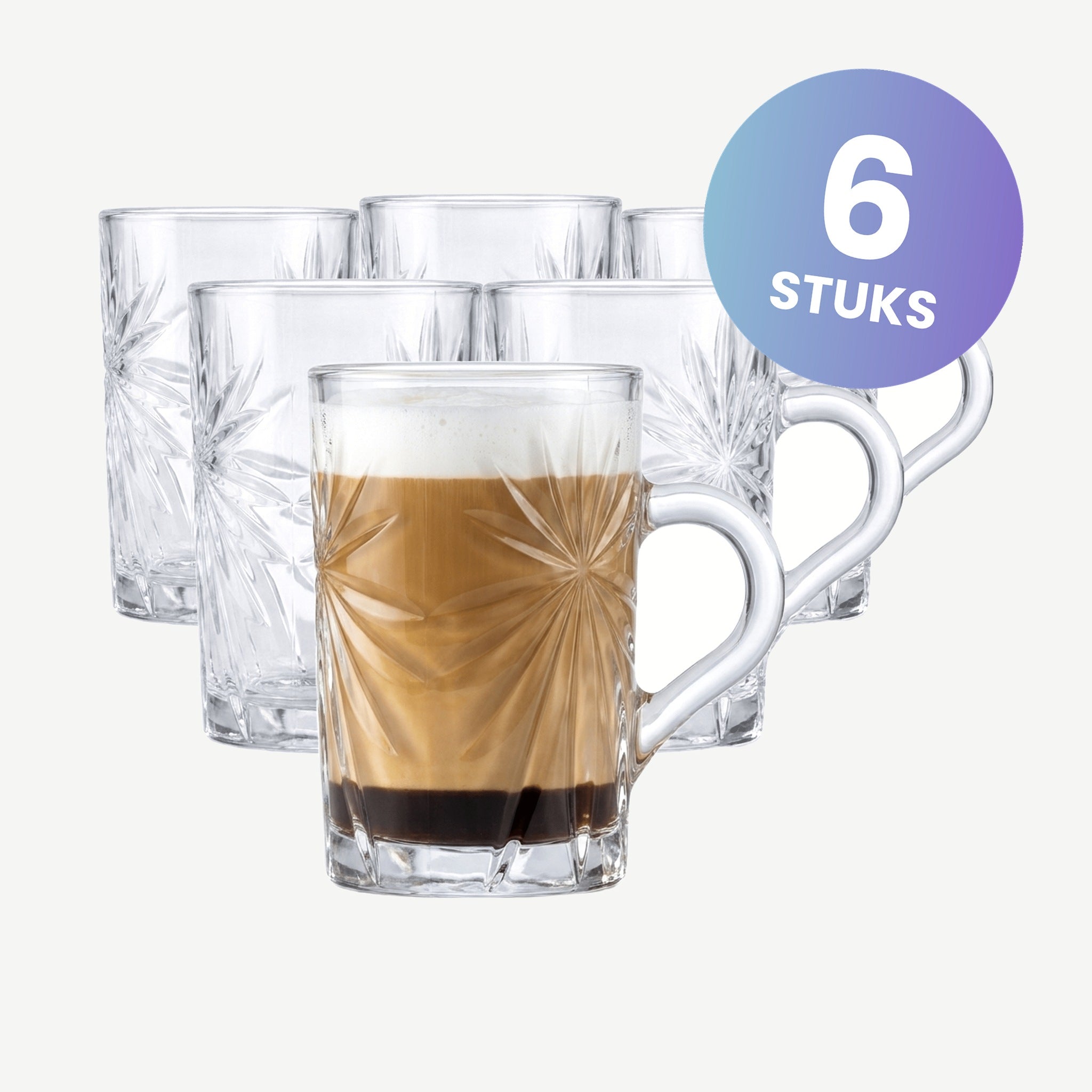 RCR Oasis Mok 22 Cl - set van 6 glazen