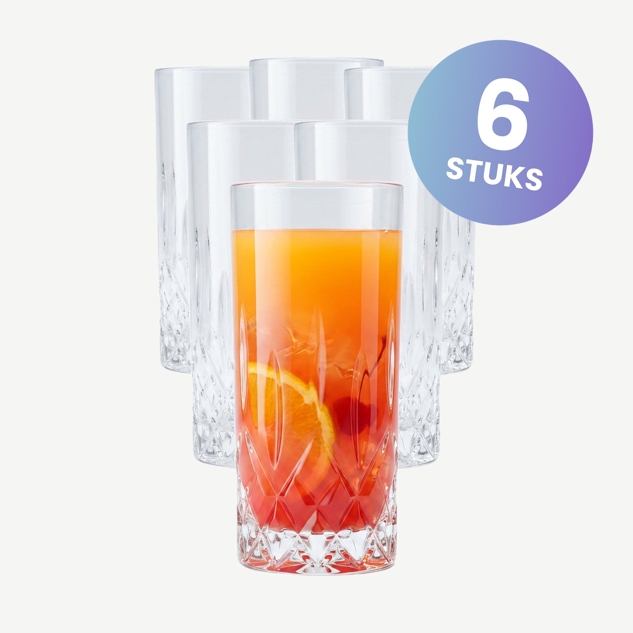 RCR Opera Longdrinkglas 35 Cl - set van 6 glazen