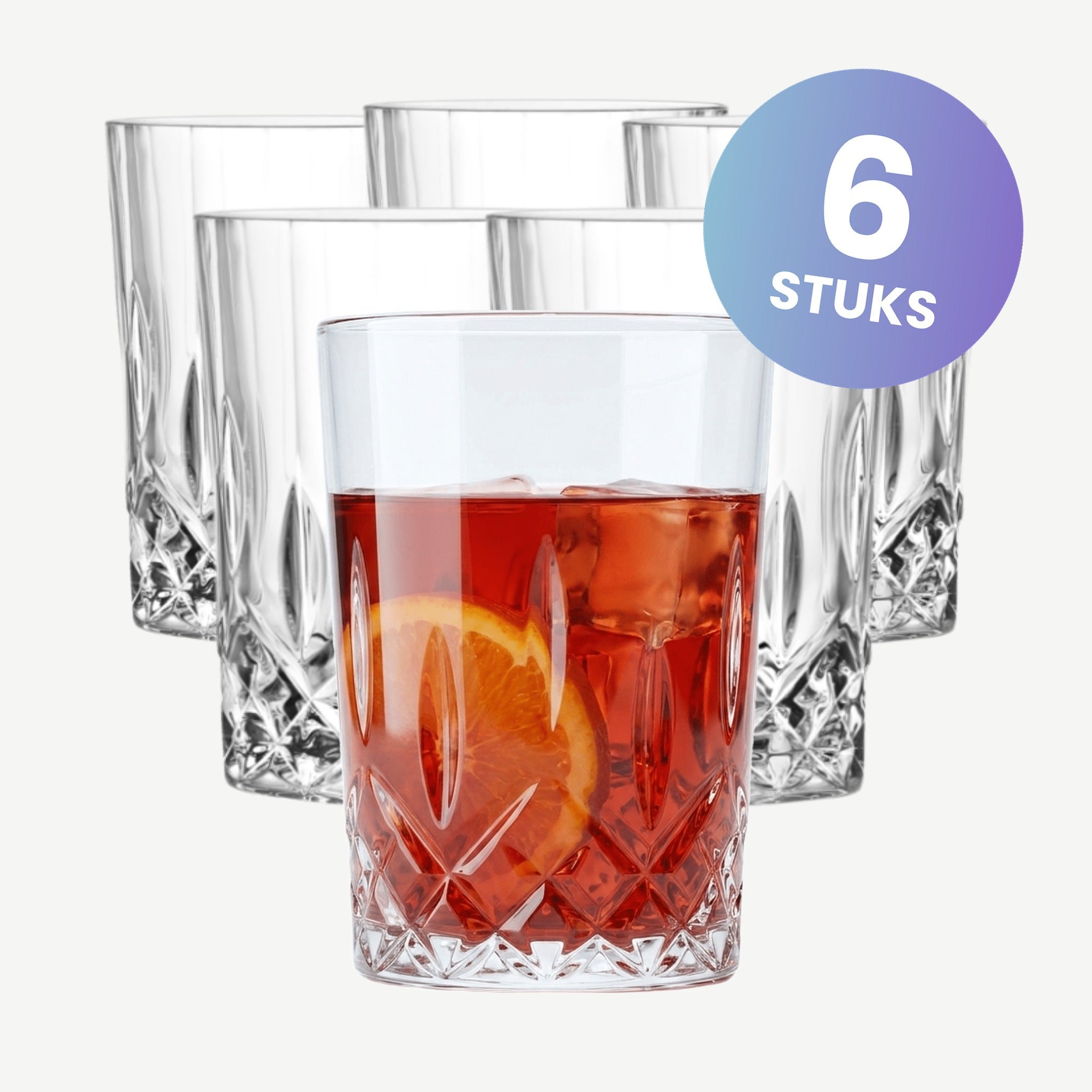RCR Opera Tumbler 25 Cl - set van 6 glazen