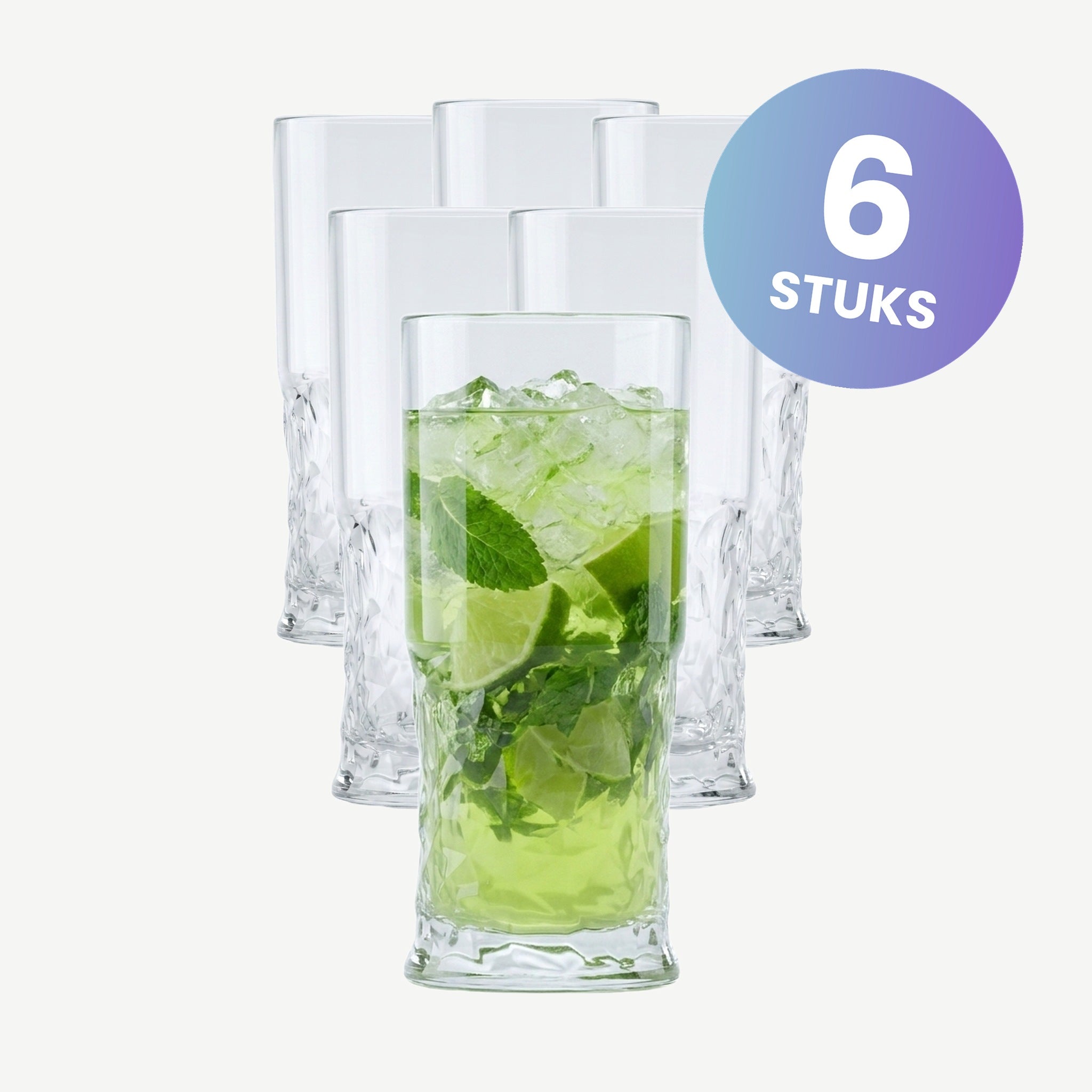 RCR Sound Longdrink 35 Cl Funky - set van 6 glazen