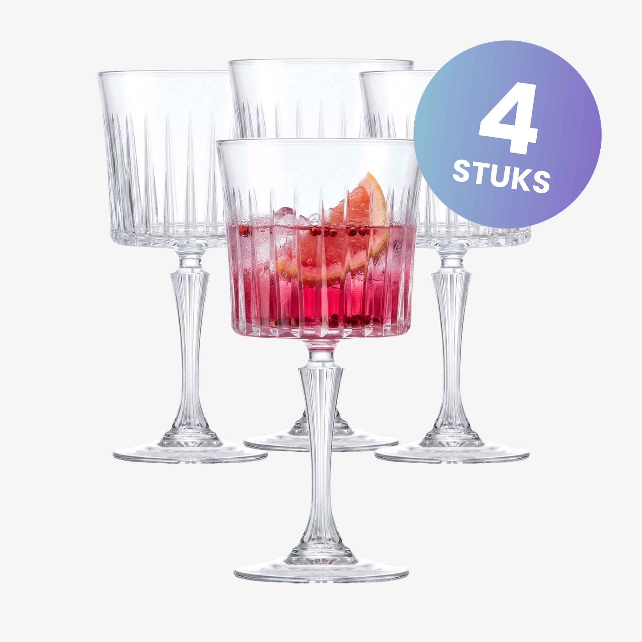 RCR Timeless Gin Tonic Glas 50 Cl - set van 4 glazen