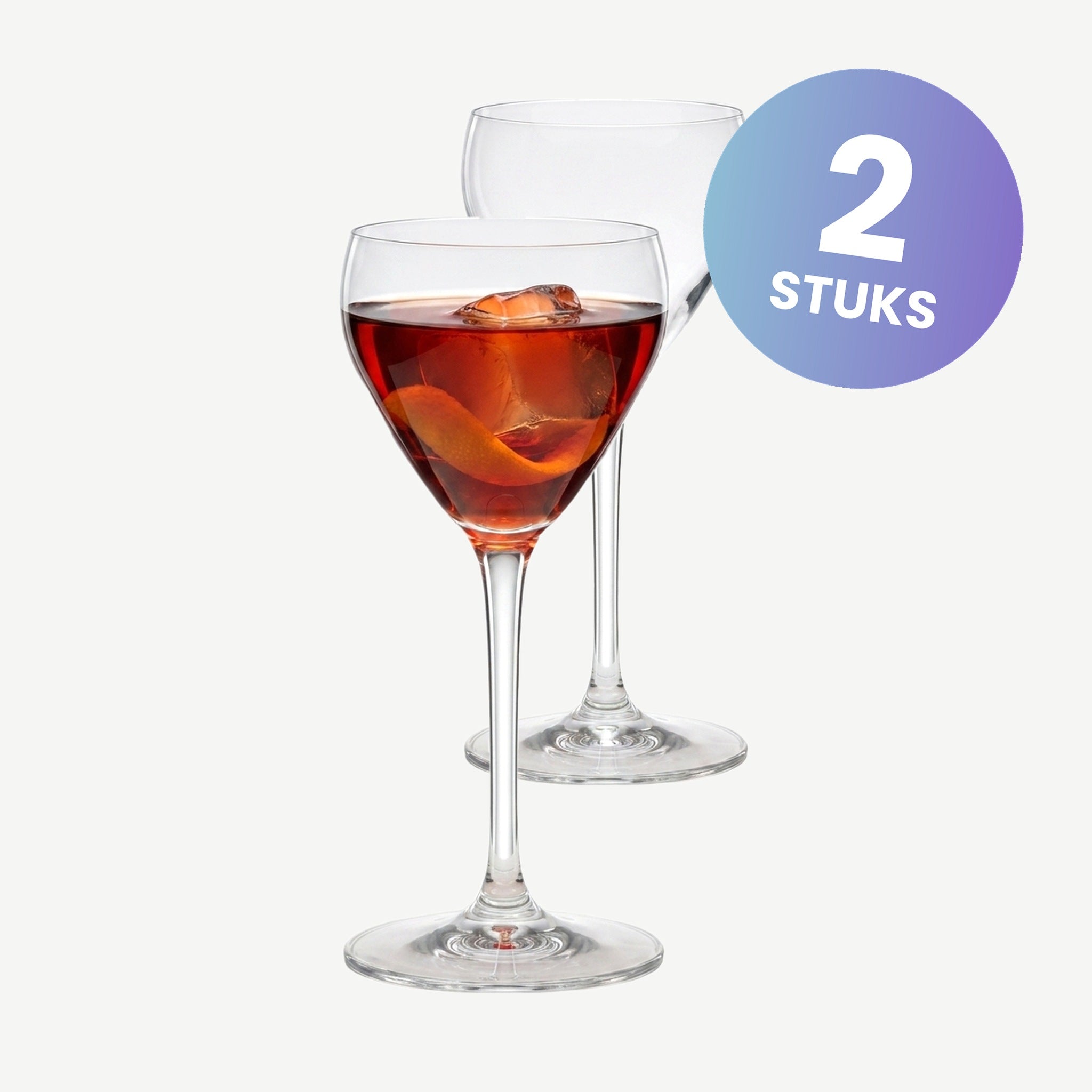 Riedel Drink Specific Glassware Cocktailglas 19,8 Cl Nick & Nora - set van 2 glazen