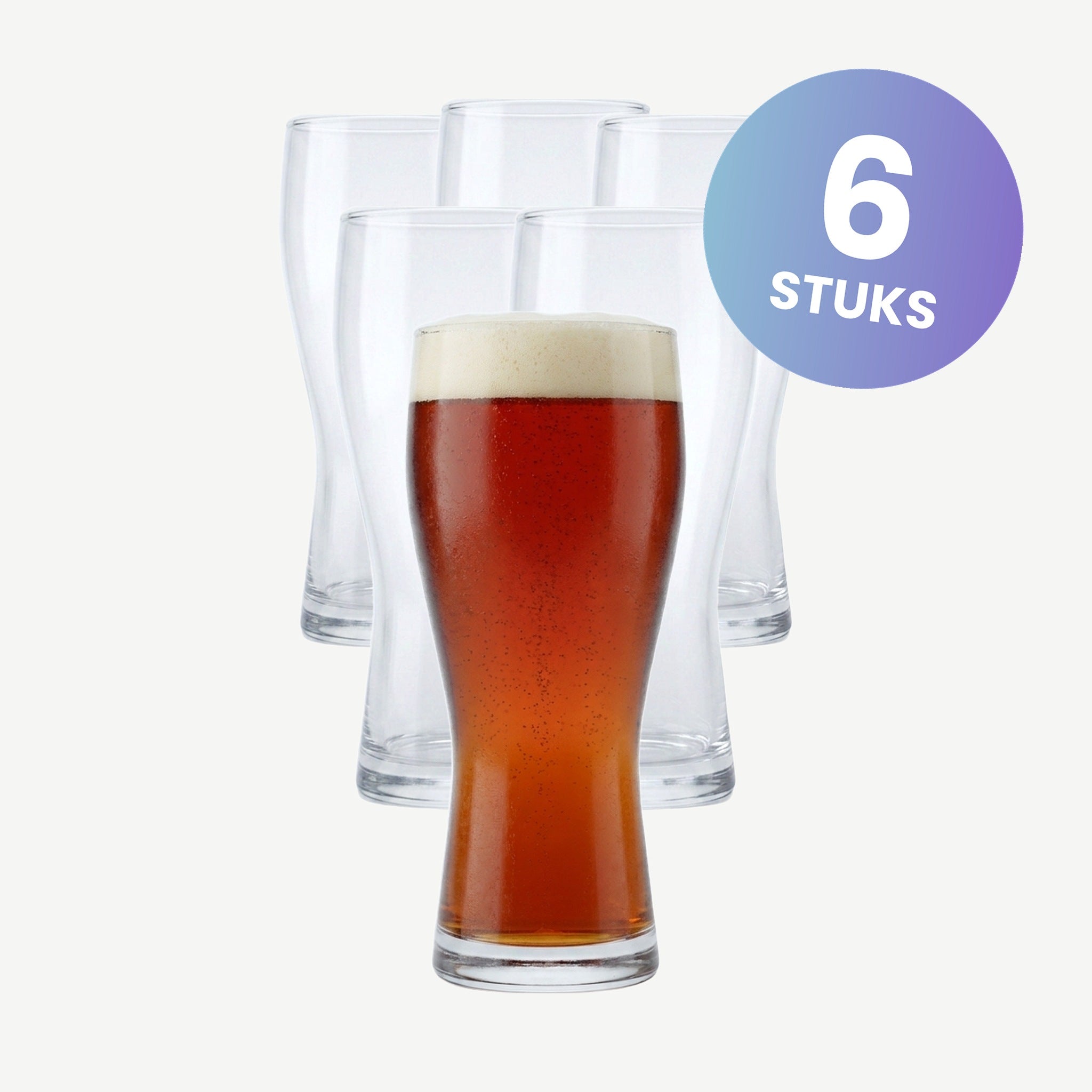 Royal Leerdam Beer Specials Bierglas 40 Cl - set van 6 glazen