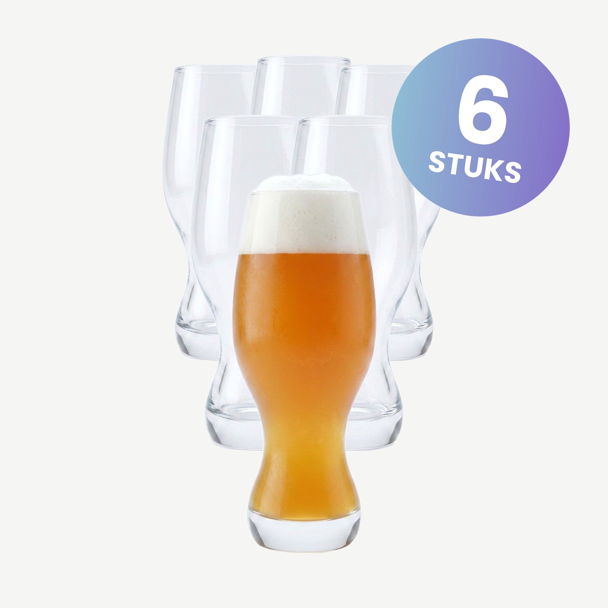 Royal Leerdam Beer Specials Bierglas 48 Cl - set van 6 glazen