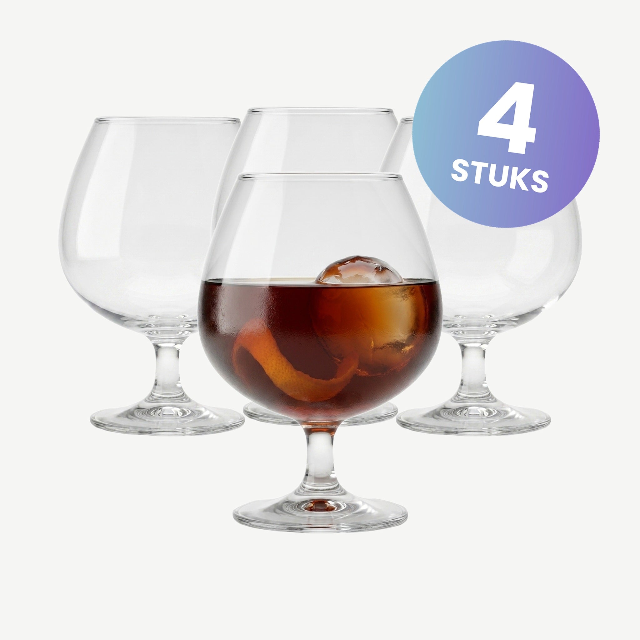 Royal Leerdam Specials Cognacglas 80 Cl - set van 4 glazen