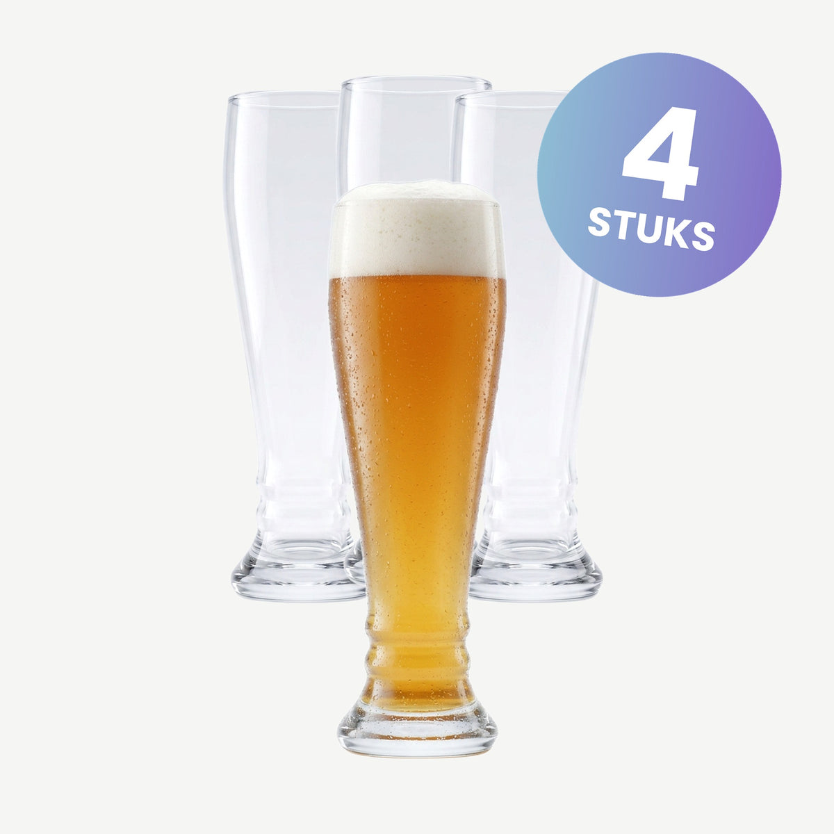 Schott Zwiesel Beer Basic Bavaria Witbierglas 50 Cl met Maatstreep - set van 4 glazen