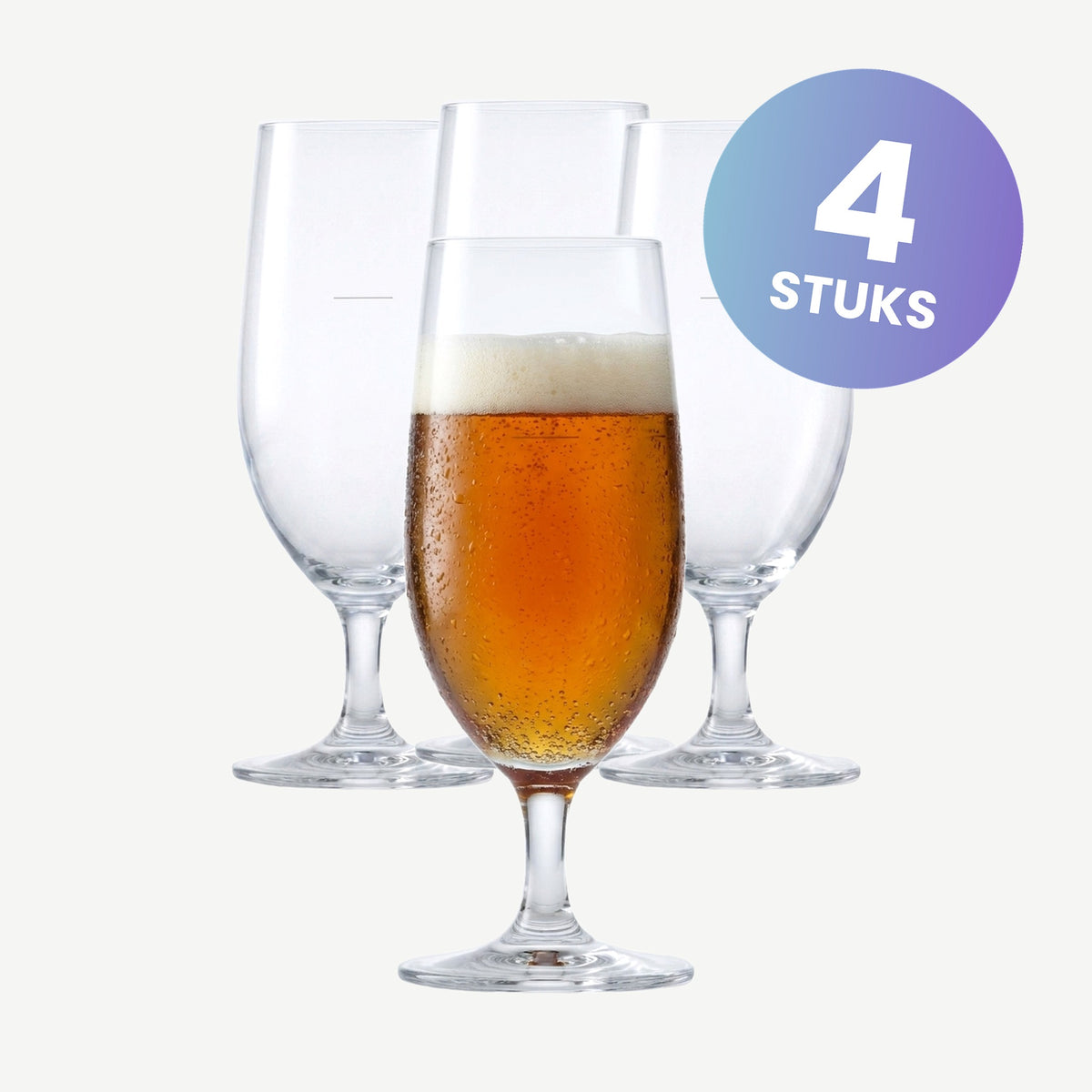 Schott Zwiesel Beer Basic Classico Biertulp 30 Cl met Maatstreep - set van 4 glazen