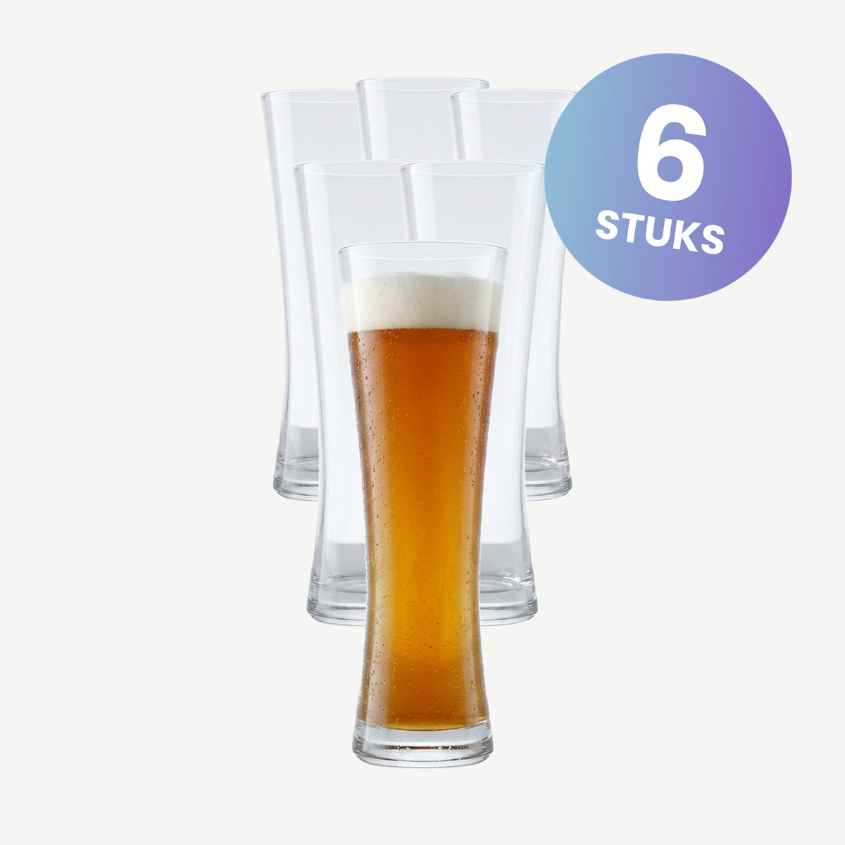 Schott Zwiesel Beer Basic Witbierglas 50 Cl met Maatstreep - set van 6 glazen