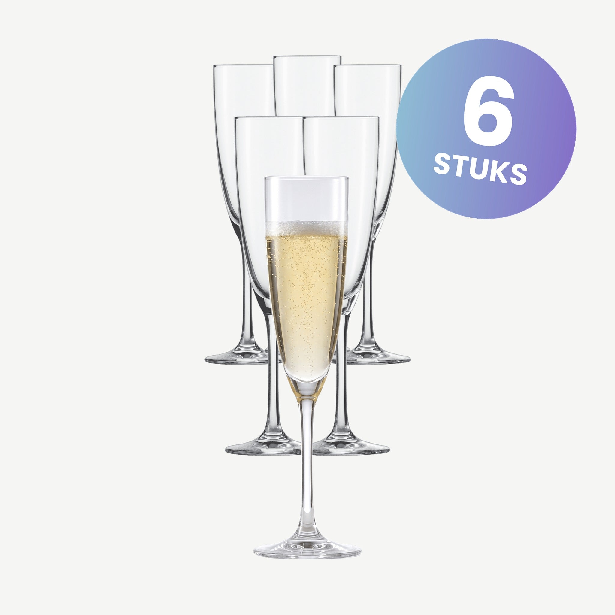Schott Zwiesel Classico / Ever Champagneglas / Flute 21 cl - set van 6 glazen