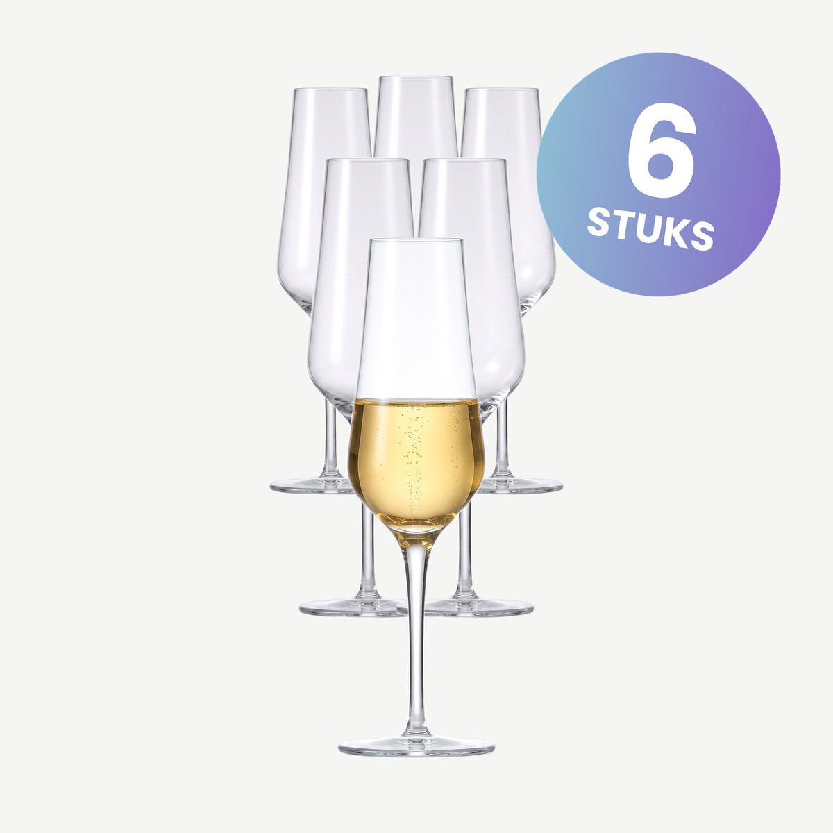 Schott Zwiesel Fine Asti Champagneglas 24 Cl - set van 6 glazen