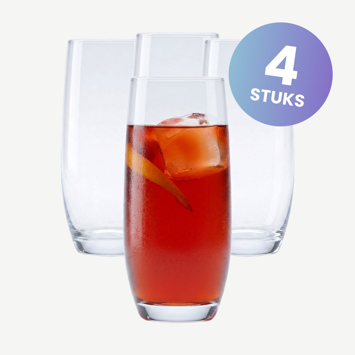 Schott Zwiesel For You Tumbler Allround 43 Cl - set van 4 glazen