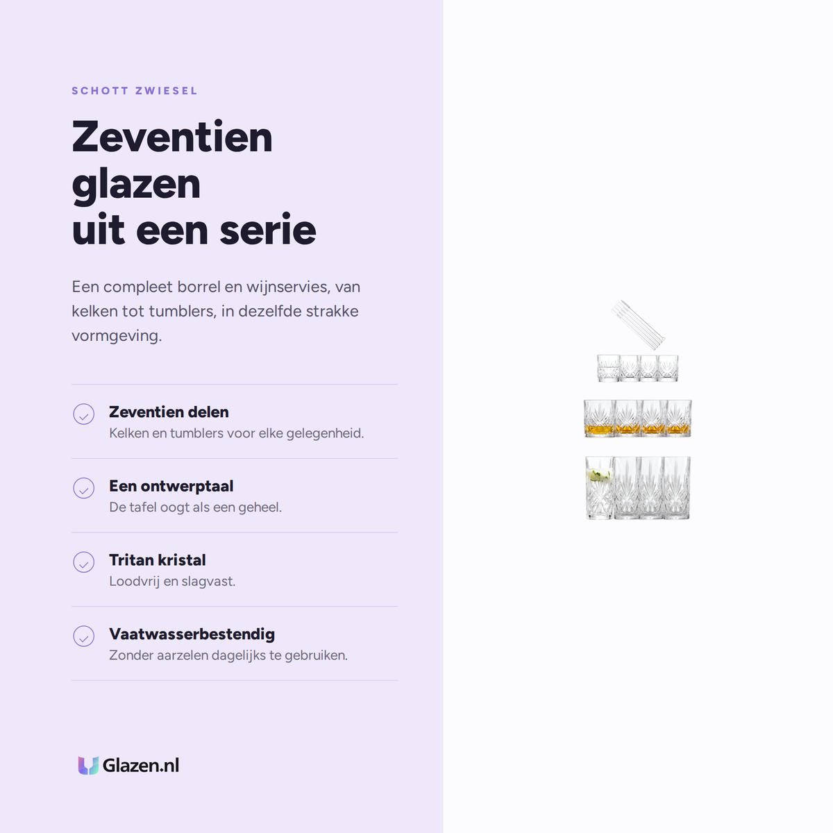 Schott Zwiesel Show Set eigenschappen