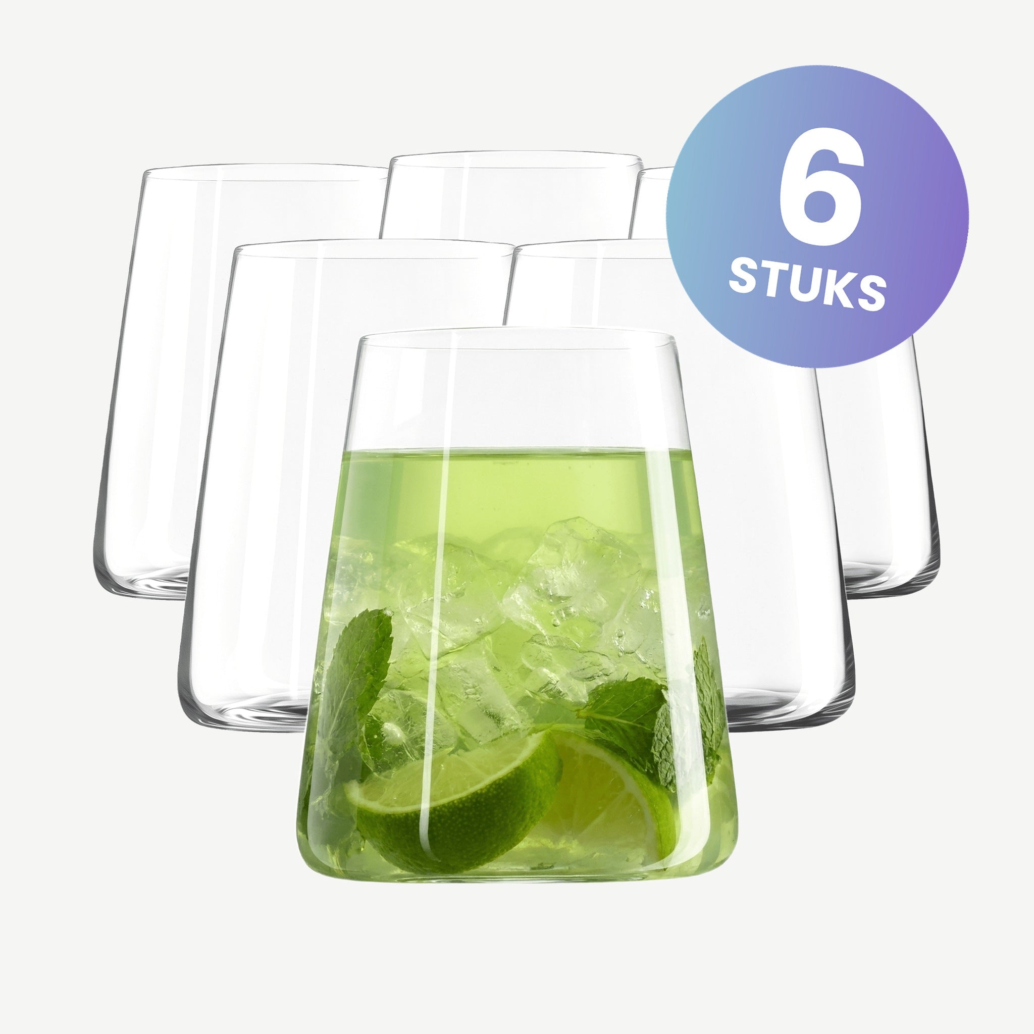 Stölzle Lausitz Power Tumbler 50 Cl - set van 6 glazen