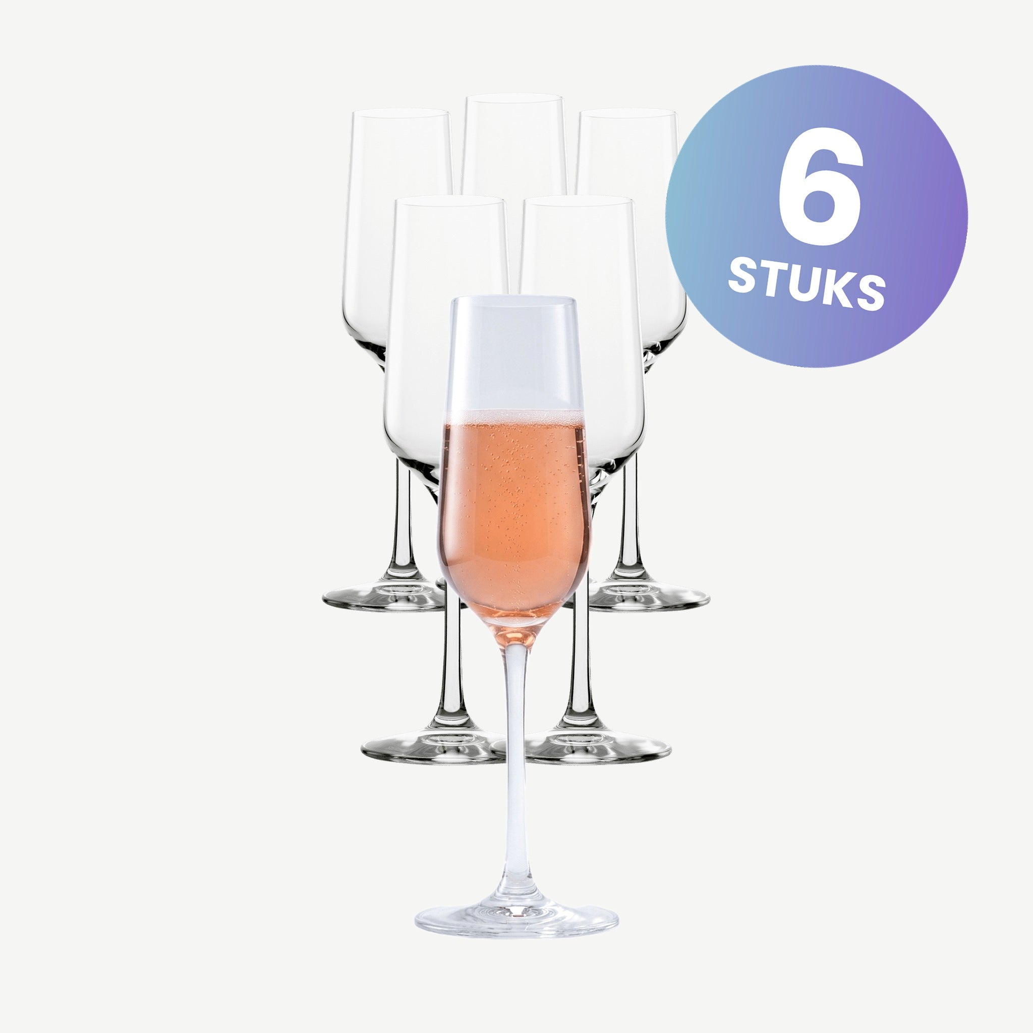 Stölzle Lausitz Revolution Champagneglas / Flute 20 Cl - set van 6 glazen