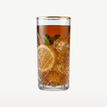 Pasabahce Timeless Longdrinkglas 29,5 Cl Gouden Rand - 4 Stuks