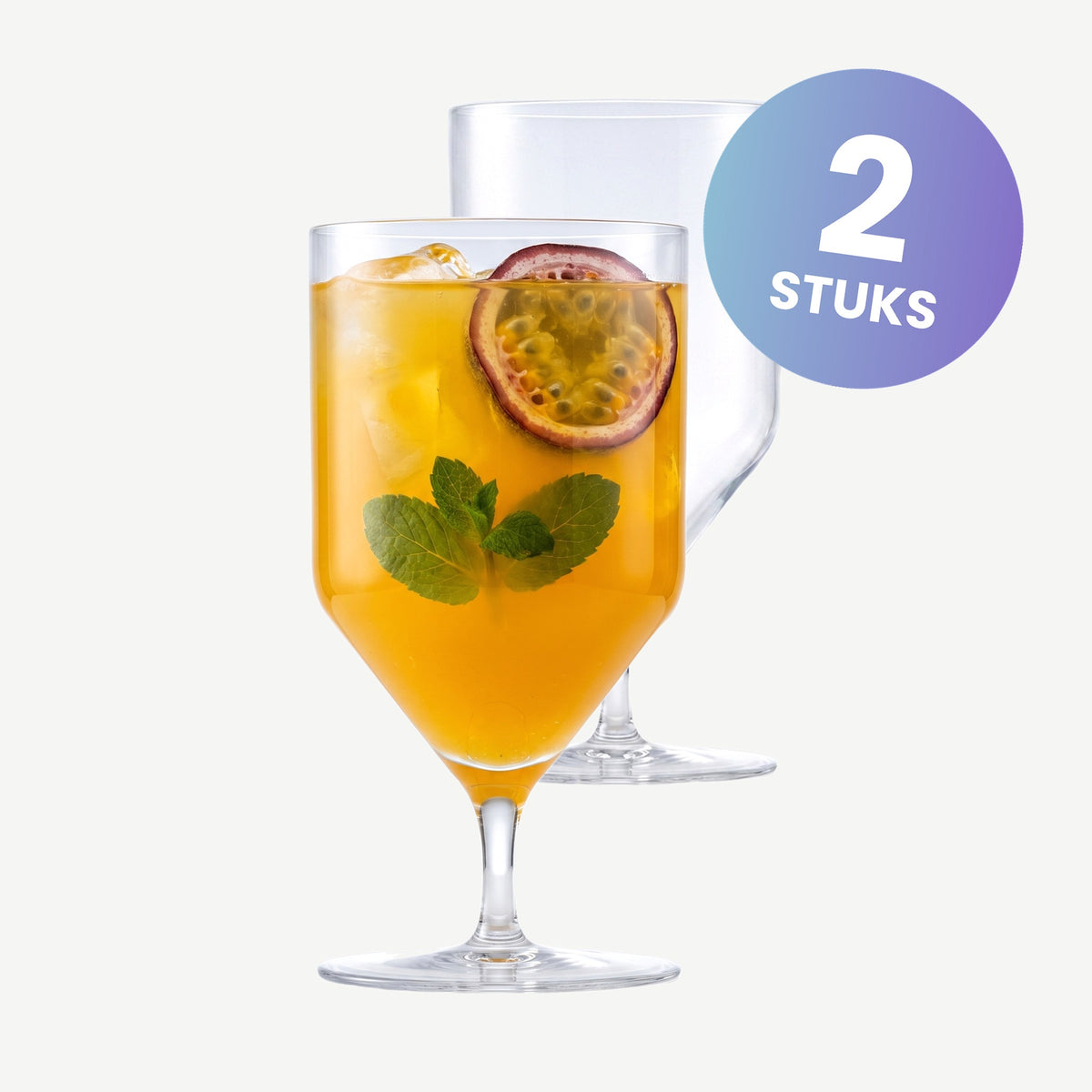 Zwiesel Glas Début Mocktailglas 59 Cl met Mousseerpunt - set van 2 glazen