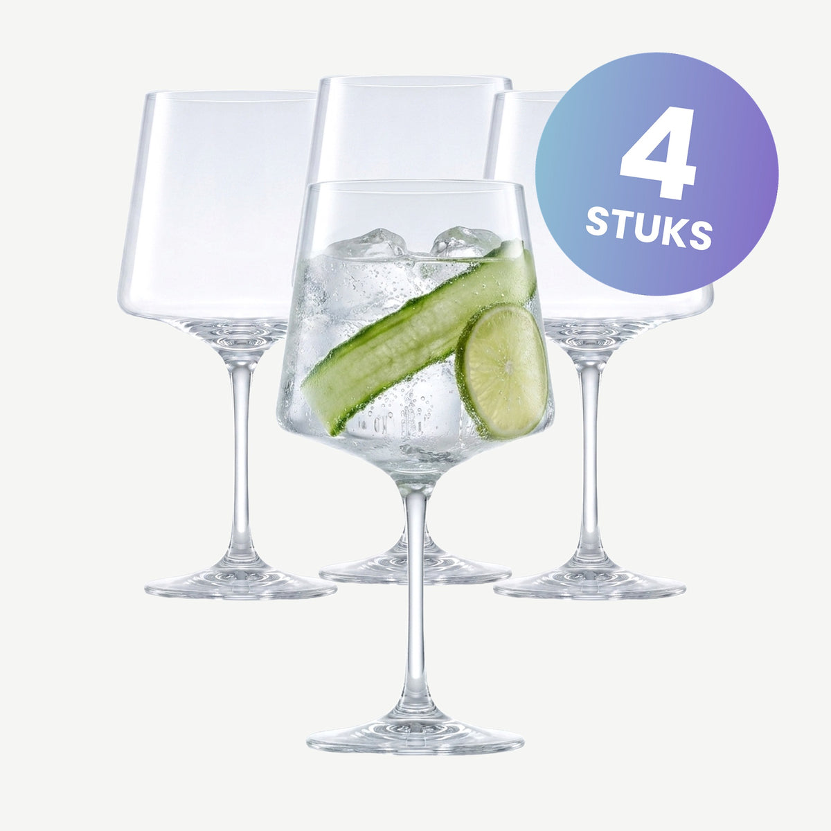 Zwiesel Glas Echo Gin Tonic Glas 63 Cl - set van 4 glazen