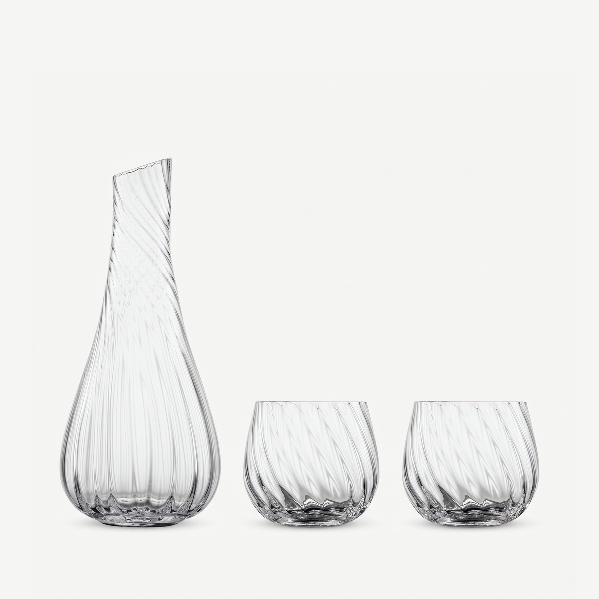 Zwiesel Glas Manoa Set Karaf met 2 Tumblers - 3 Stuks leeg