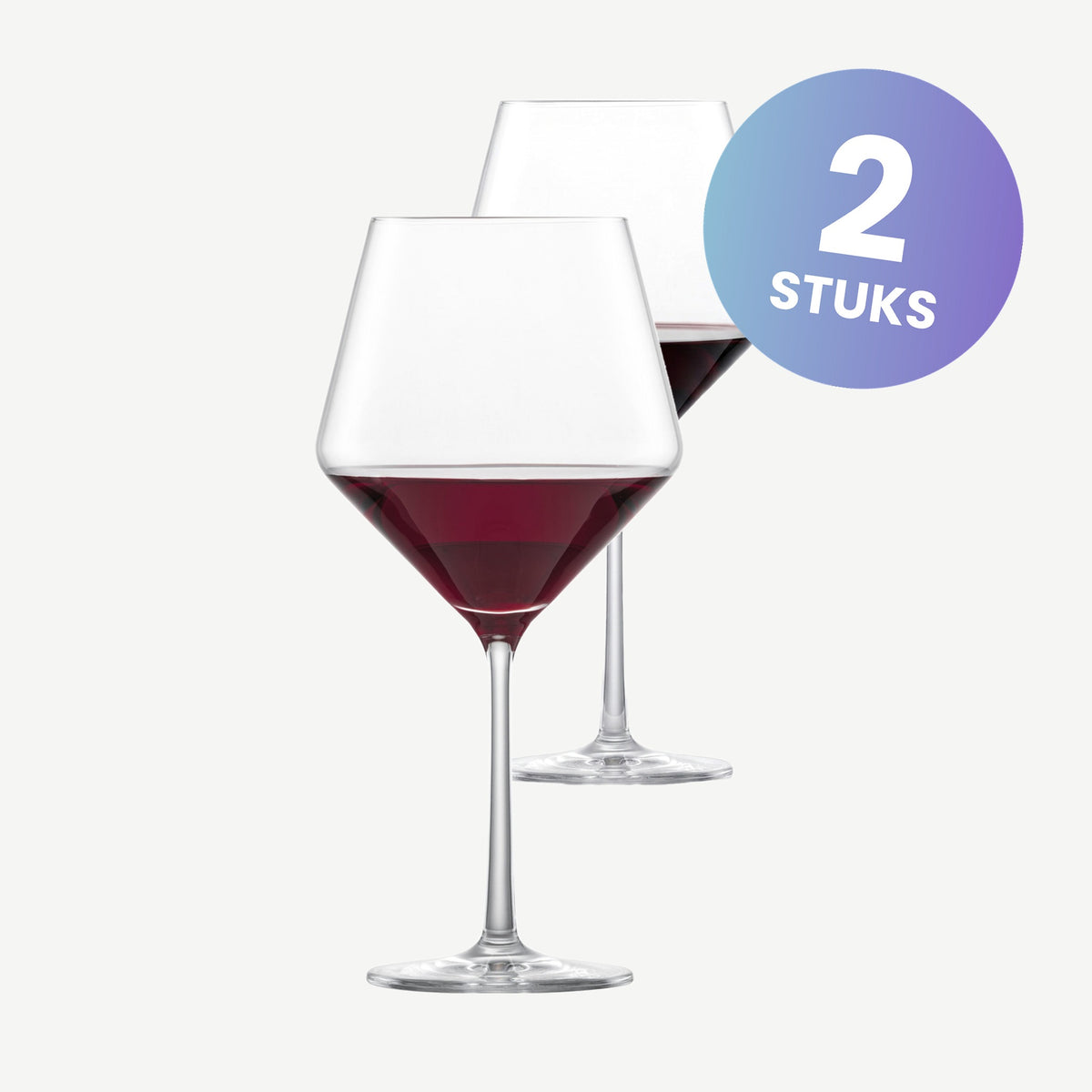 Zwiesel Glas Pure Bourgogneglas 70 Cl in Geschenkverpakking - set van 2 glazen
