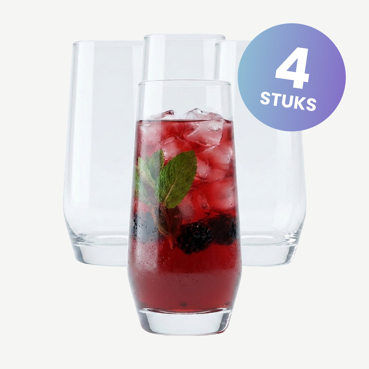 Zwiesel Glas Pure Tumbler 35,7 Cl - set van 4 glazen