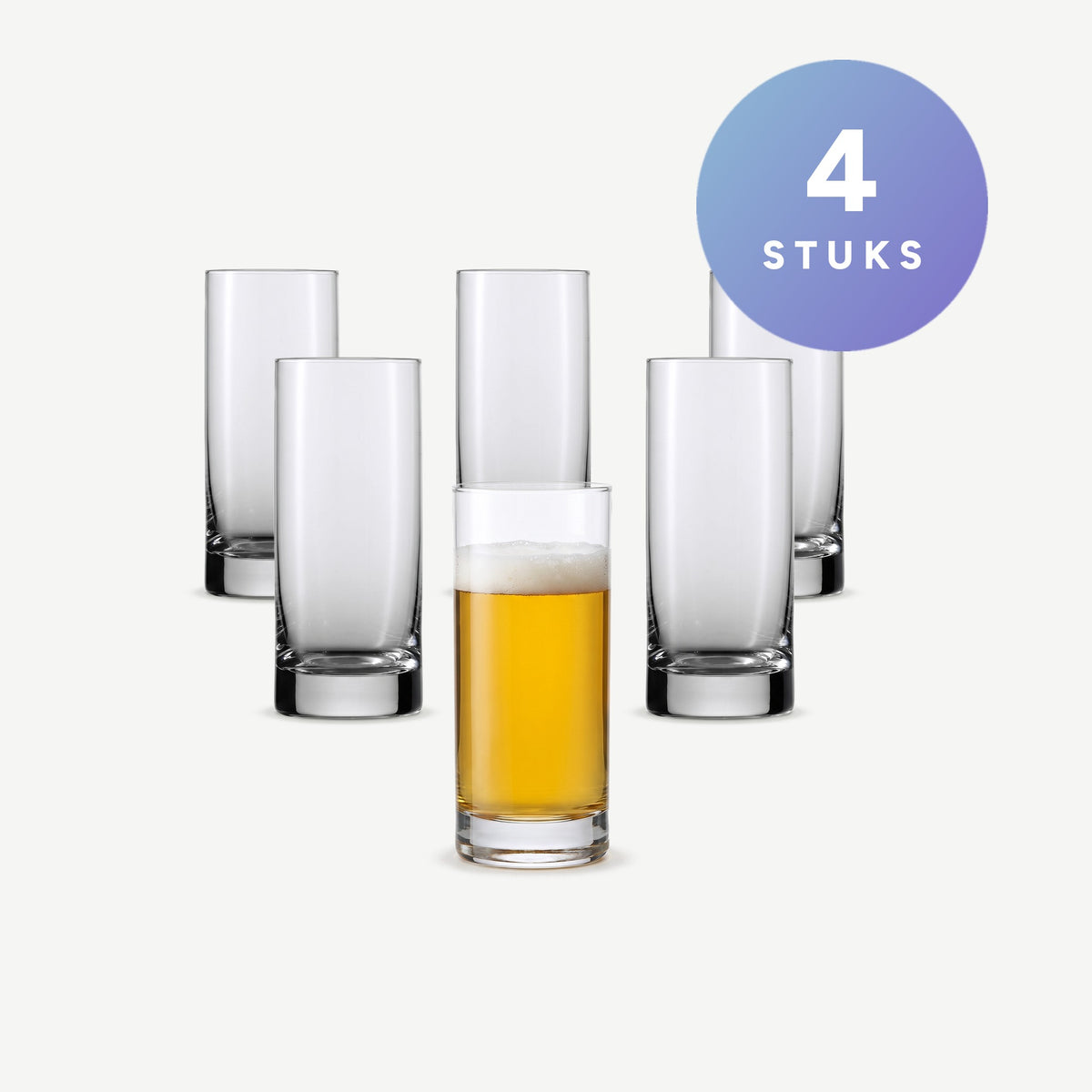 Zwiesel Glas Tavoro Bierglas 31,1 Cl - 4 Stuks set