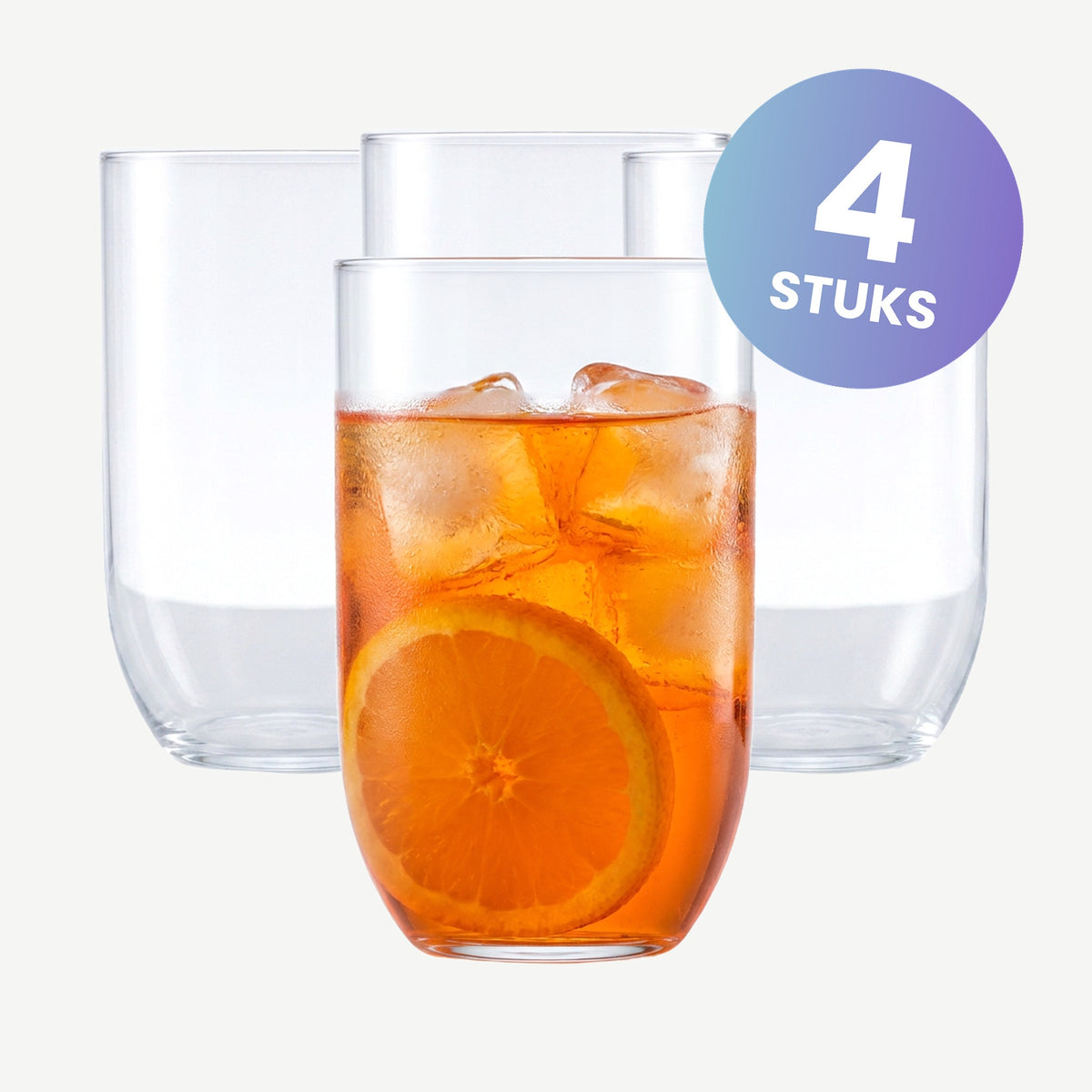 Zwiesel Glas Tone Tumbler Allround Groot 39 Cl - set van 4 glazen