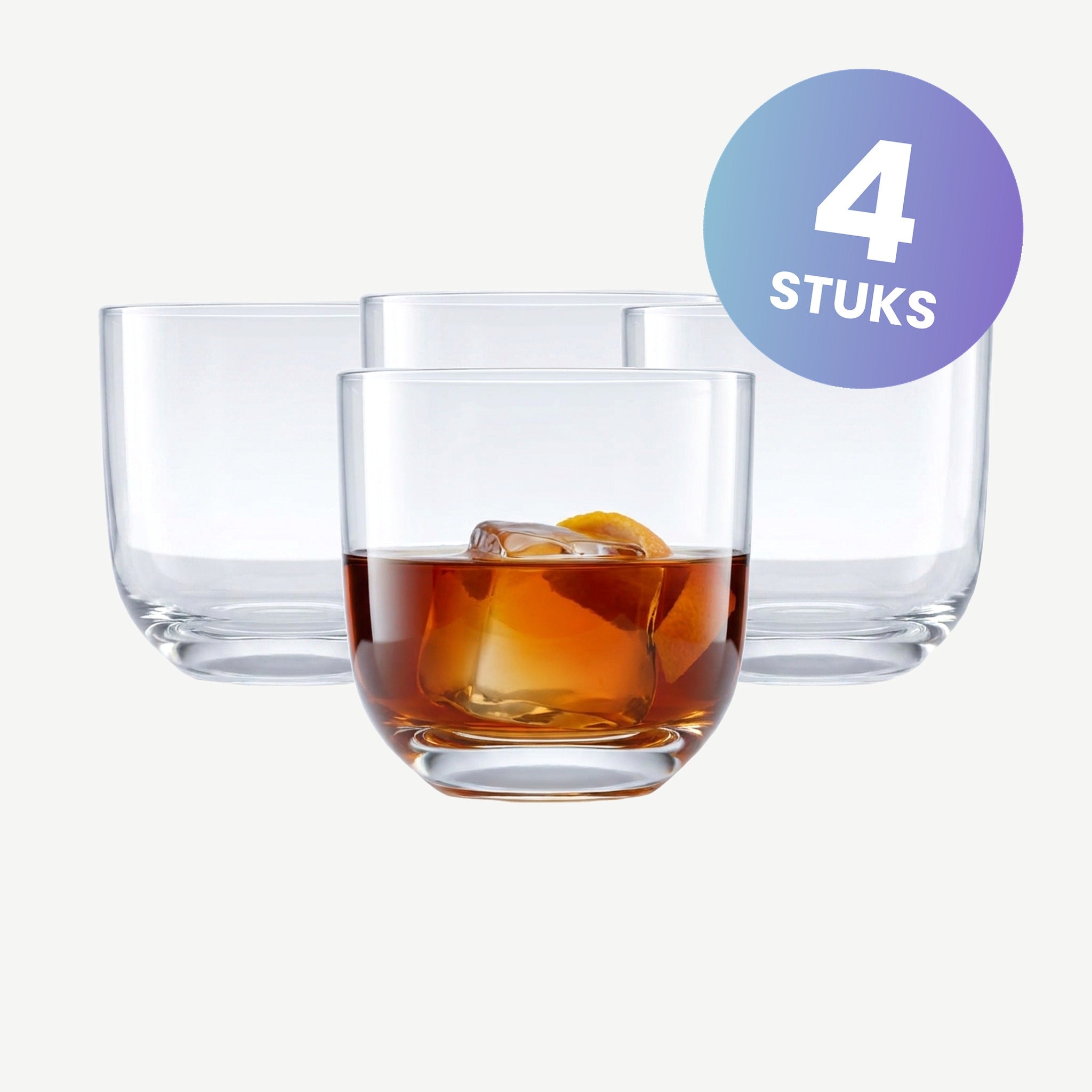 Zwiesel Glas Tone Whiskyglas 31,4 Cl - set van 4 glazen