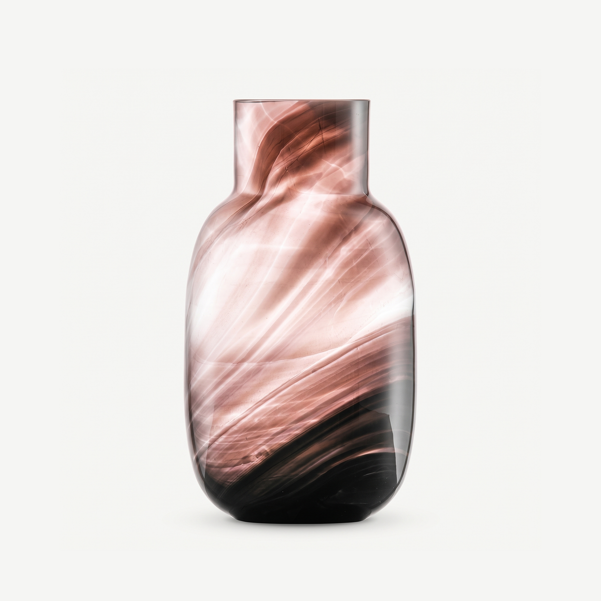 Zwiesel Glas Waters vaas groot donker leeg