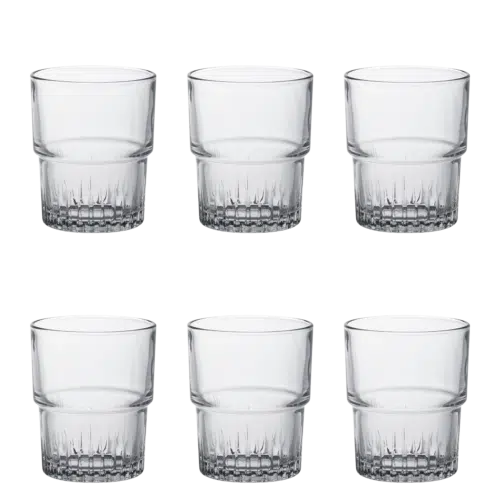 Duralex Empilable Tumbler 20 cl Stapelbaar – 6 Stuks Glazen.nl