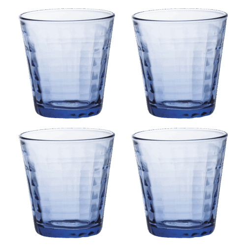 Duralex Prisme Tumbler 22 cl Marine – 4 Stuks