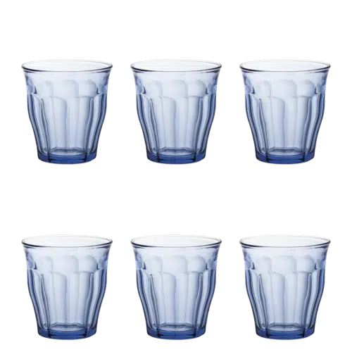 Duralex Picardie Tumbler 25 cl Marine – 6 Stuks Glazen.nl
