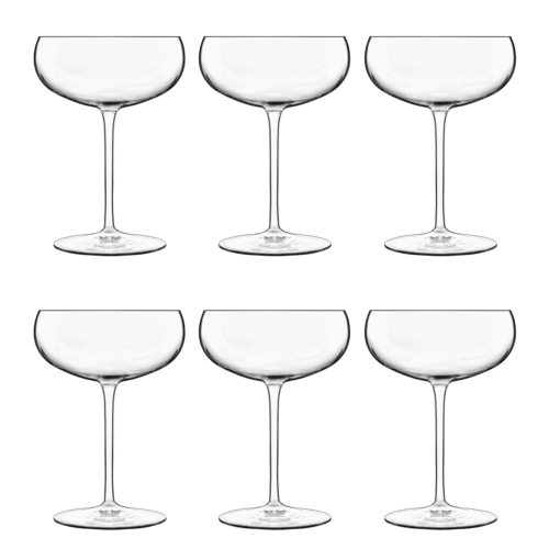 Luigi Bormioli Meravigliosi Champagneglas / Coupe 30 cl – 6 Stuks