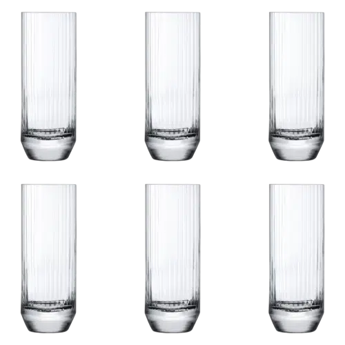 NUDE Glass Big Top Highball Glas 34 cl – 6 Stuks Glazen.nl