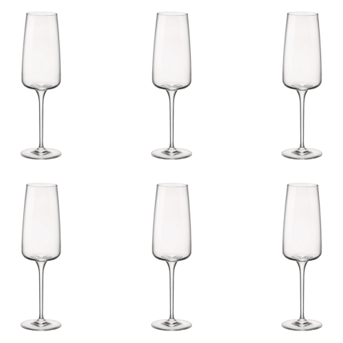 Bormioli Rocco Planeo Champagneglas / Flute 24 cl – 4 Stuks