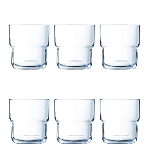 Arcoroc Log Tumbler 22 cl – 6 Stuks