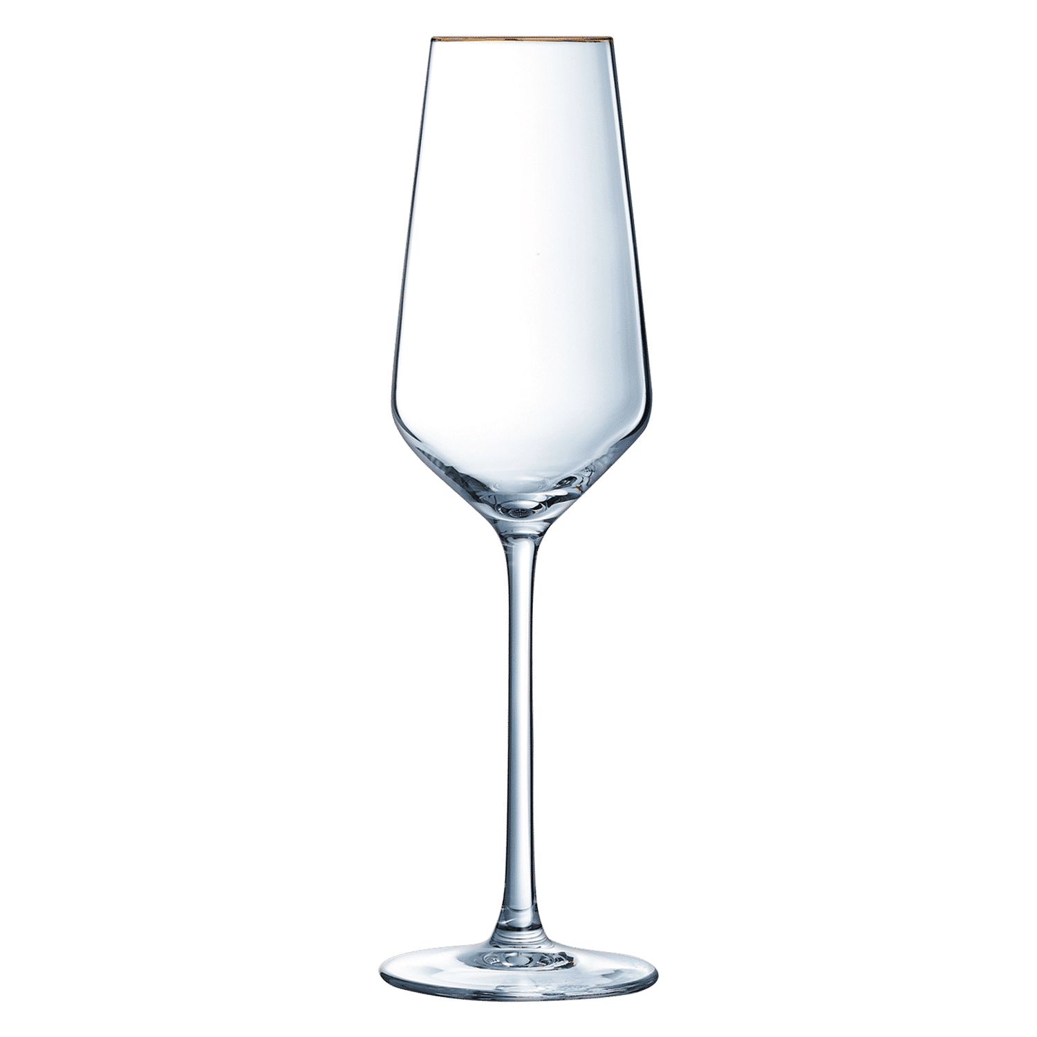 Eclat Ultime Champagneglas 21 cl Gouden Rand – 4 Stuks