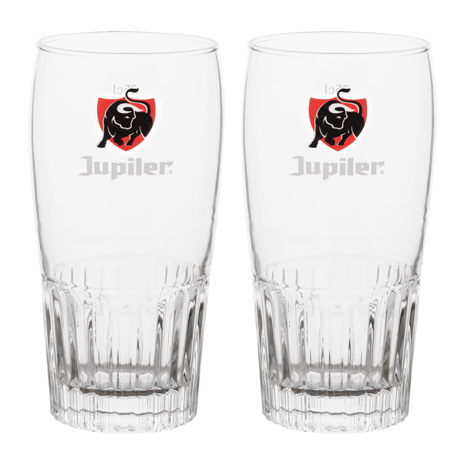 Jupiler Bierglas 25 Cl – Giftbox – 2 Stuks