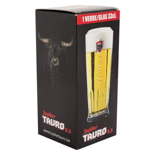 Jupiler Tauro Bierglas 25 Cl – Giftbox